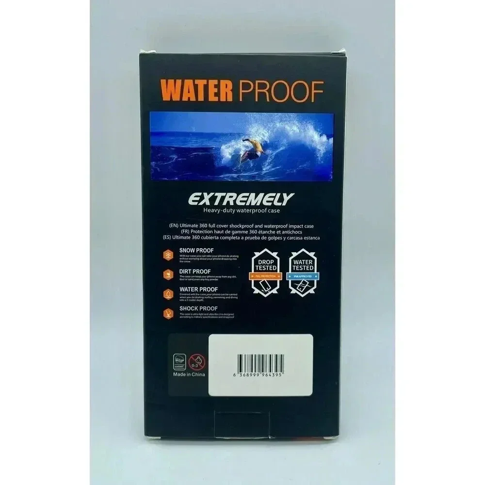 For Samsung Galaxy A02s Case Rugged Waterproof Shockproof Cover Screen Protector